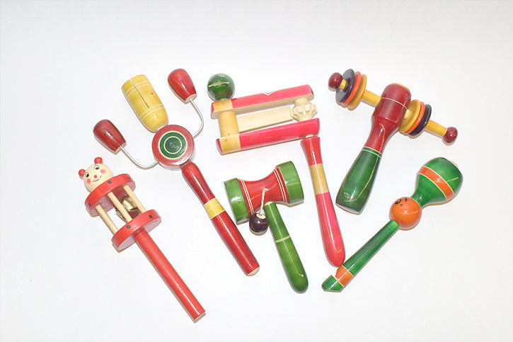 Set of 6 rattles image 0