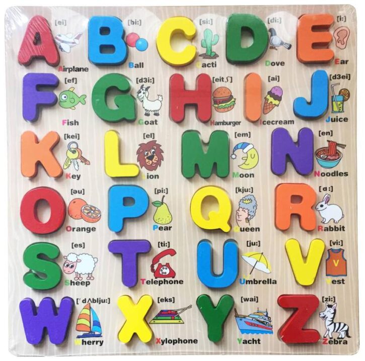 Alphabet board 3D