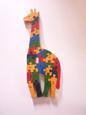 Animal Puzzle- Giraffe