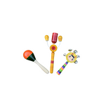 3 Rattle Set TIC TIC + Baloon Rattle+4 Bell