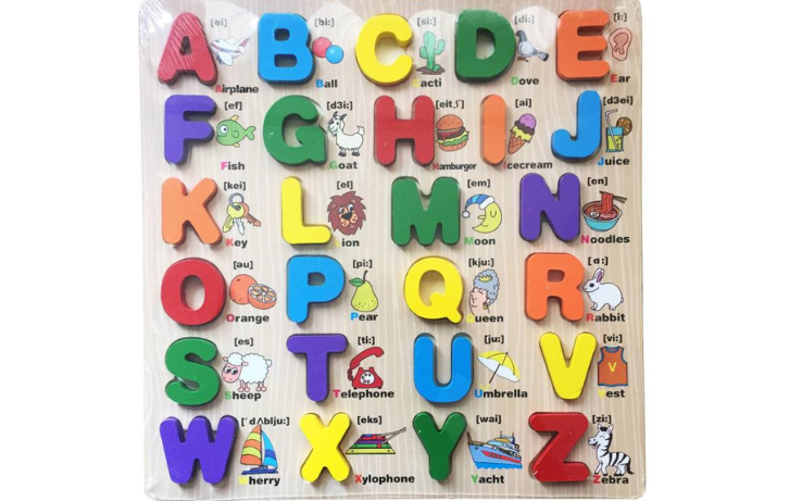 Alphabet board 3D