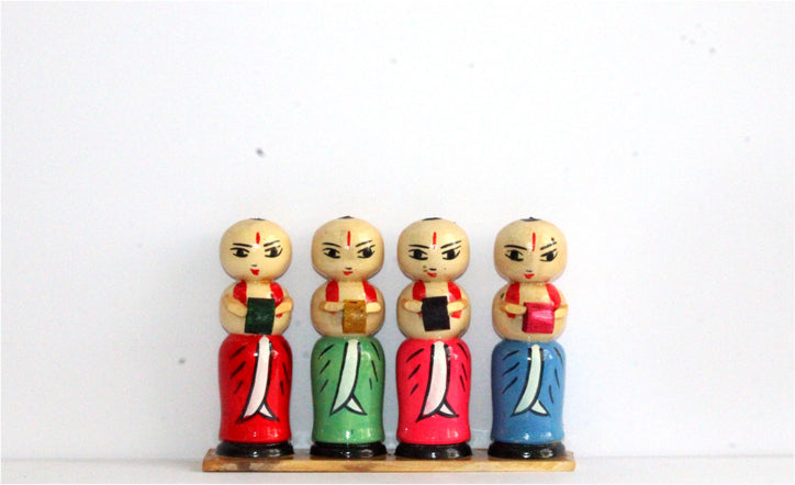 Poojari Music band set of 4 image 0