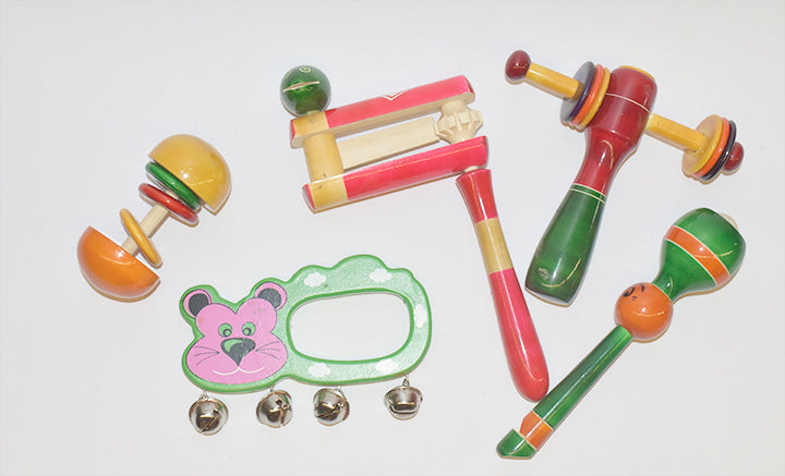 Set of 5 rattles image 0
