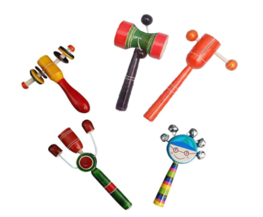 Rattles &#8211; Set of Five image 0